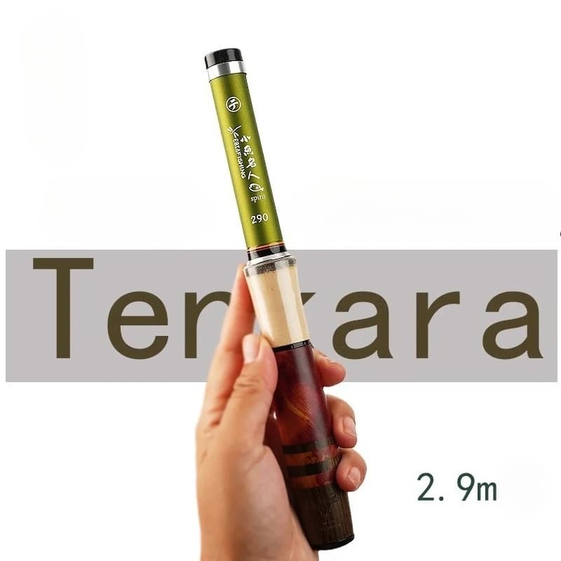 Green Small Item Stream Rod Multi-functional Comprehensive Fishing Rod Portable Short Section Storage Reinforced Fishing Rod