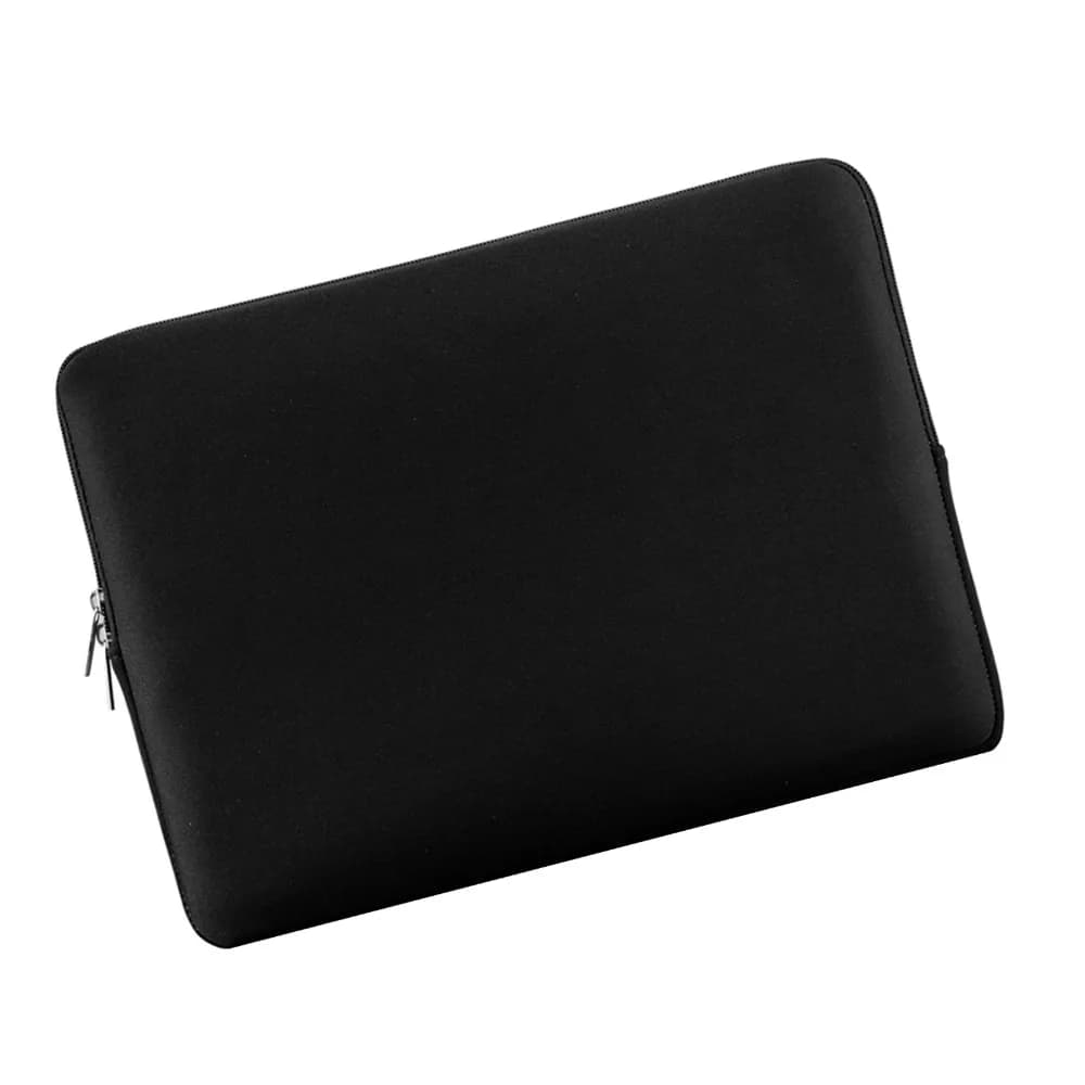 Custodia Protettiva Portatile per Laptop da 13 Pollici, Borsa Imbottita Morbida con Cerniera, per Notebook, Nera/Blu Scuro/Rossa