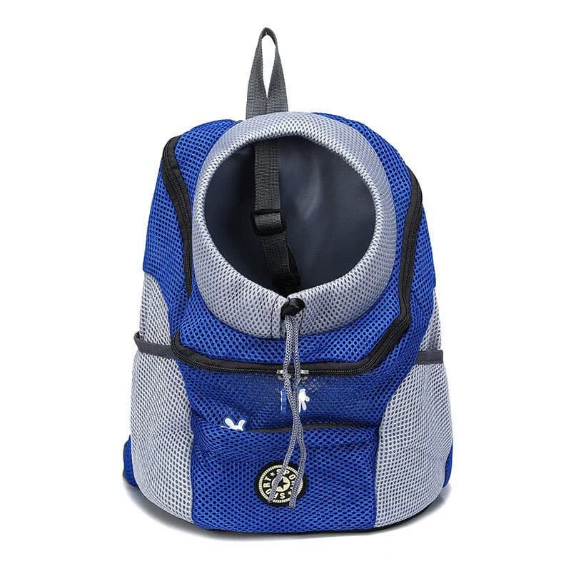 Borsa per animali da esterno portatile a doppia spalla per cani Borsa da viaggio traspirante per cani Borsa da trasporto per cani da esterno Forniture per il trasporto di animali domestici