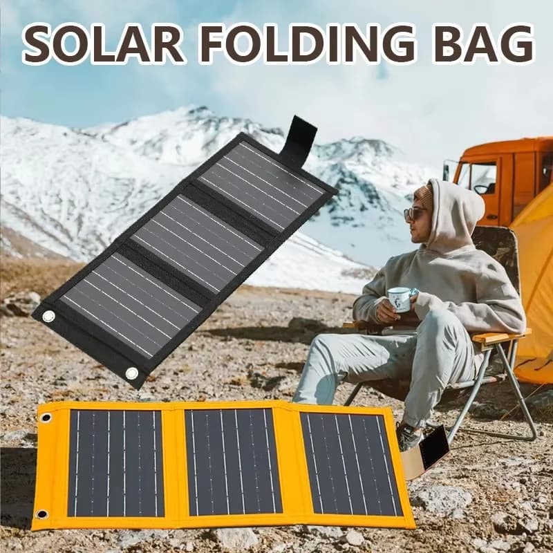 Pannello solare pieghevole USB portatile flessibile piccolo impermeabile 10W 5V pannelli solari pieghevoli celle per caricabatteria del telefono cellulare