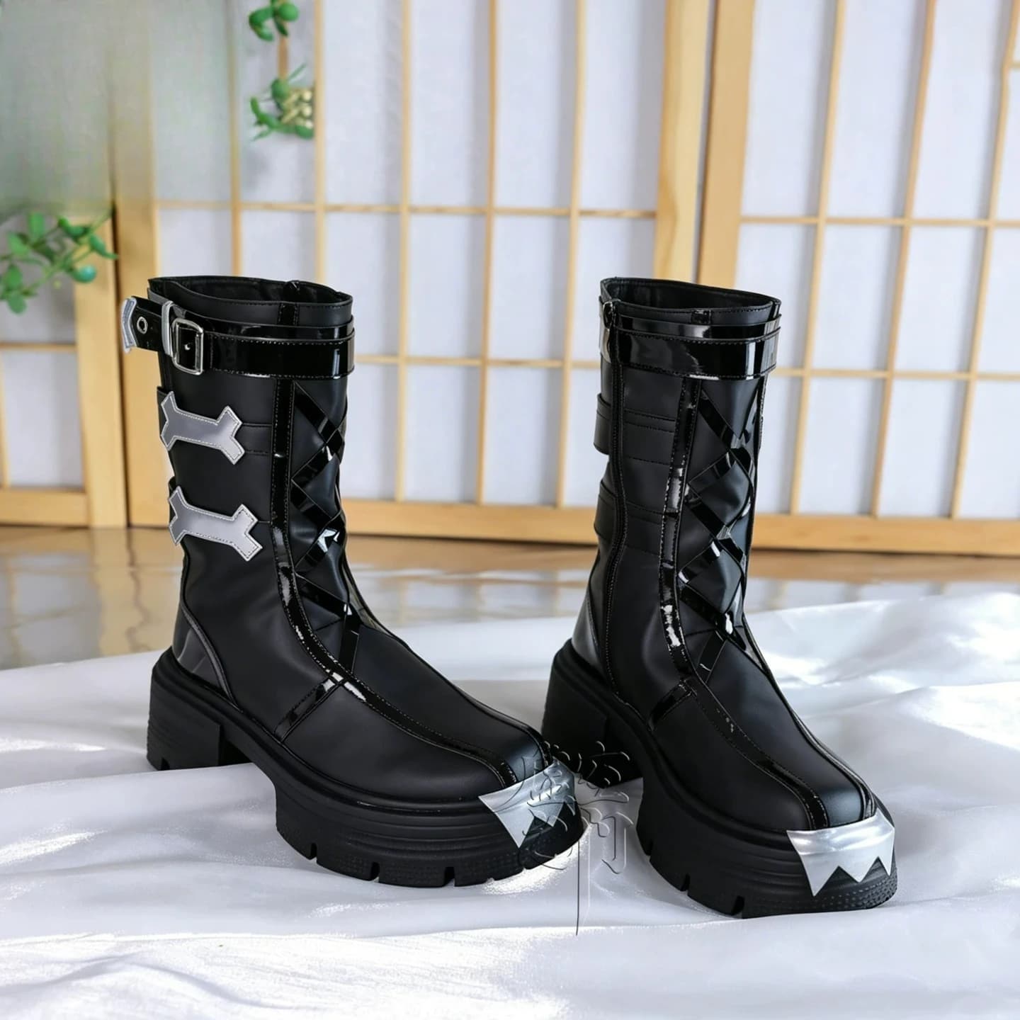 GenshinImpact Prune Cosplay Costume Shoes Women Halloween Carnival Anime Game Comic Role Play Boots