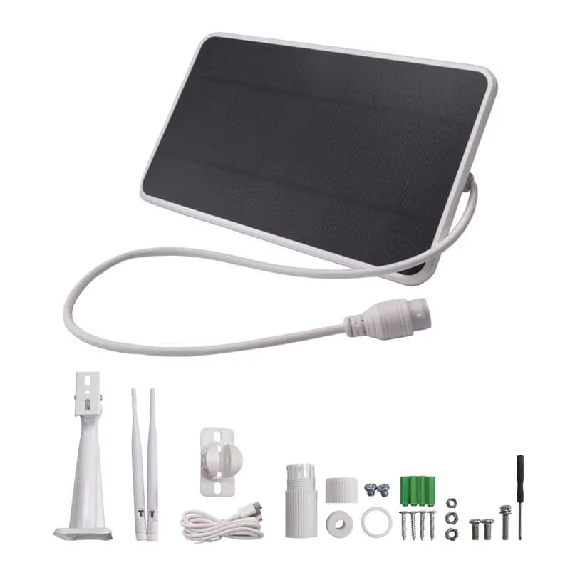 Router Solare 4G ABKN-6W, Ripetitore Wi-Fi, Router 4G Alimentato a Energia Solare, Impermeabile IP66
