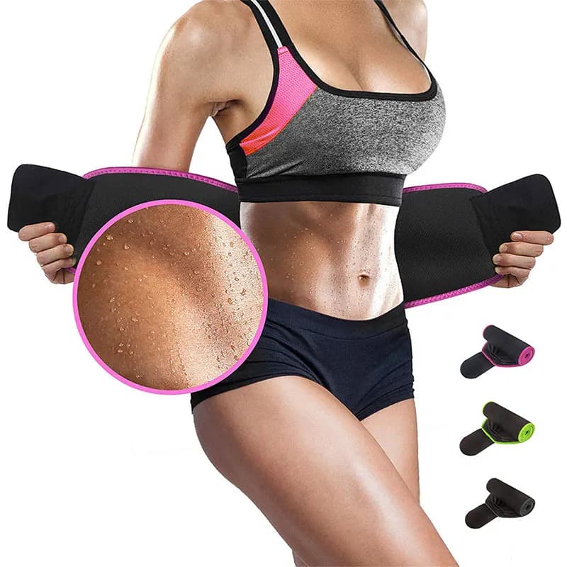 1PC Vita Trimmer Cintura Perdita di Peso Fascia di Sudore Wrap Grasso Pancia Stomaco Sauna Cintura di Sudore Vita Trainer Per Le Donne Degli Uomini Neoprene