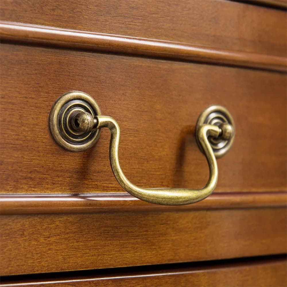 Maniglie per cassetti per armadietti antichi Maniglie per porte per mobili vintage Manopole per guardaroba per scrivania Maniglie per armadietti in bronzo