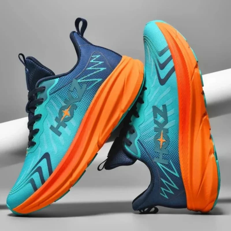 Scarpe Sportive da Uomo con Suola Spessa, Scarpe da Corsa Traspiranti con Suola Morbida, Scarpe da Corsa da Donna in Mesh per Sport e Tempo Libero all'Aperto