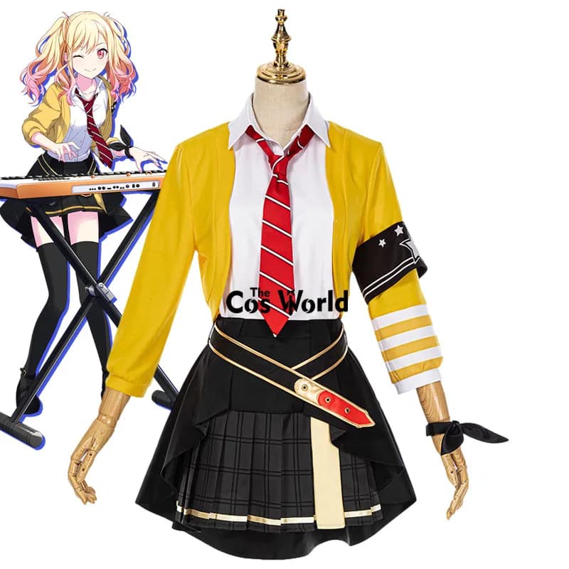 Costumi Cosplay Anime del Gioco PJSK Saki Tenma