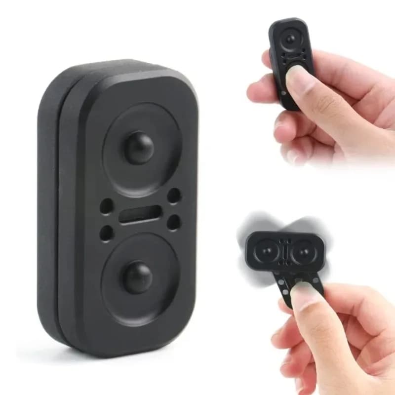 Nuovo gufo Fidget rotatore irrequieto cursore magnetico rotatore manuale in metallo EDC Fidget giocattolo da scrivania giocattolo regalo per bambini adulti