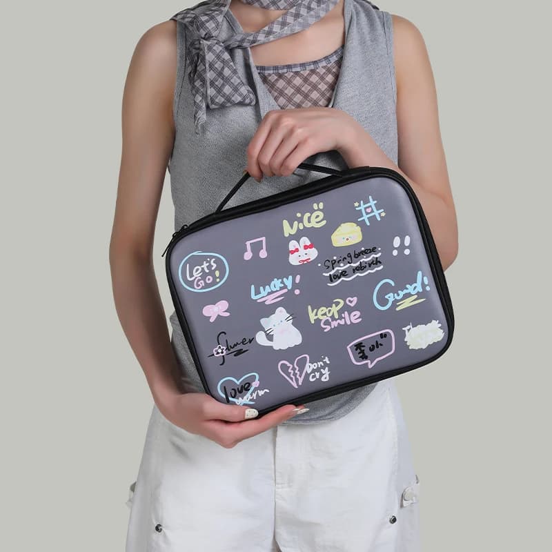 Borsa per Tablet Carina per Huawei Xiaomi iPad 9.7-11 Samsung 12.4 14.6, Custodia da Viaggio per Tablet 13 14 Pollici, Borsa Protettiva per Laptop