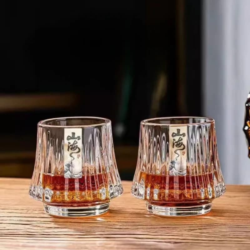 Shanhai Bicchiere da whisky in vetro Shanhai Cup Home Vino straniero Birra da bar KTV di fascia alta di alto valore