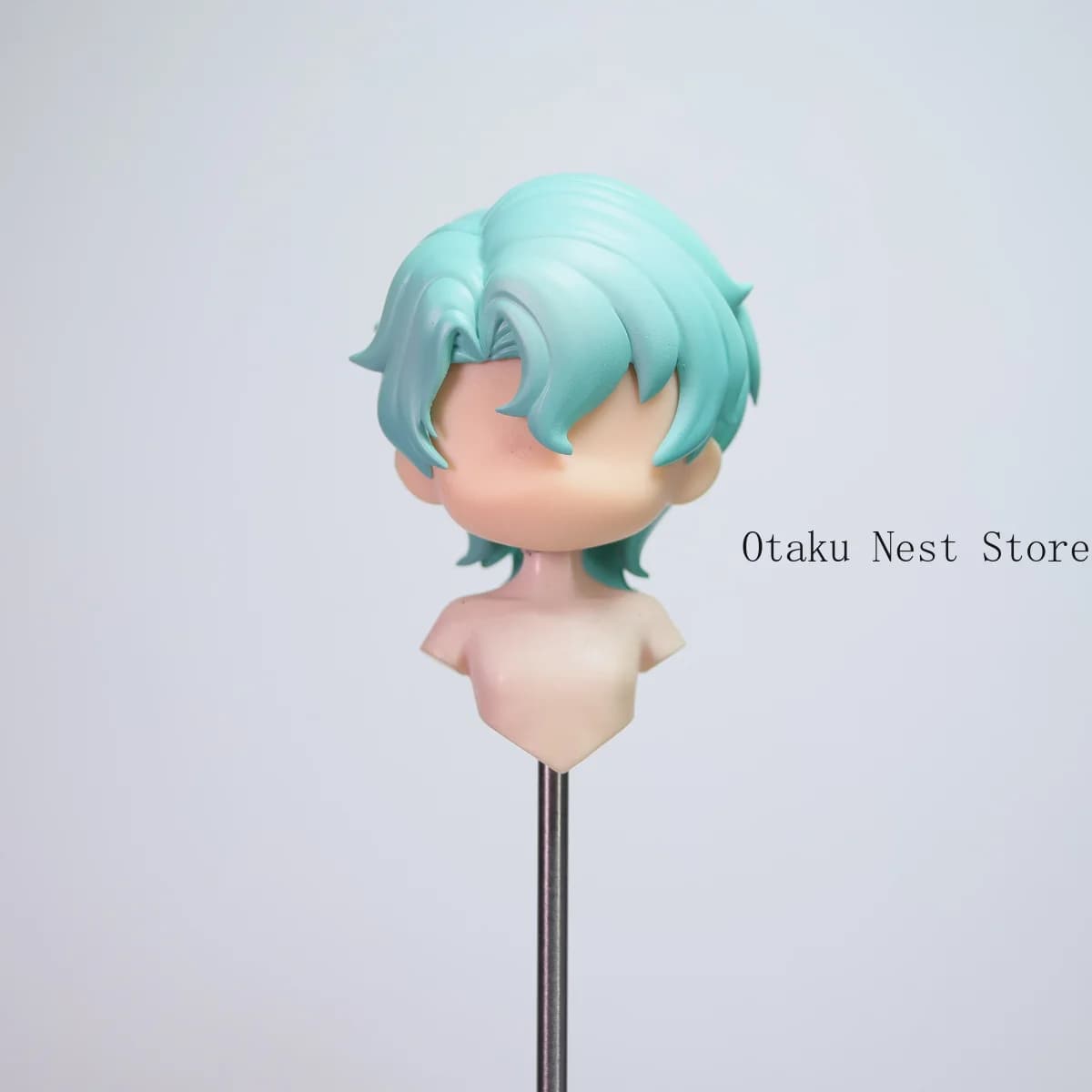Anime Genshin Impact Young Il Dottore Ob11 Ob12 Bjd Figurine Doll Printed Head Shell Doll Accessory Cosplay Birthday Gift Xmas
