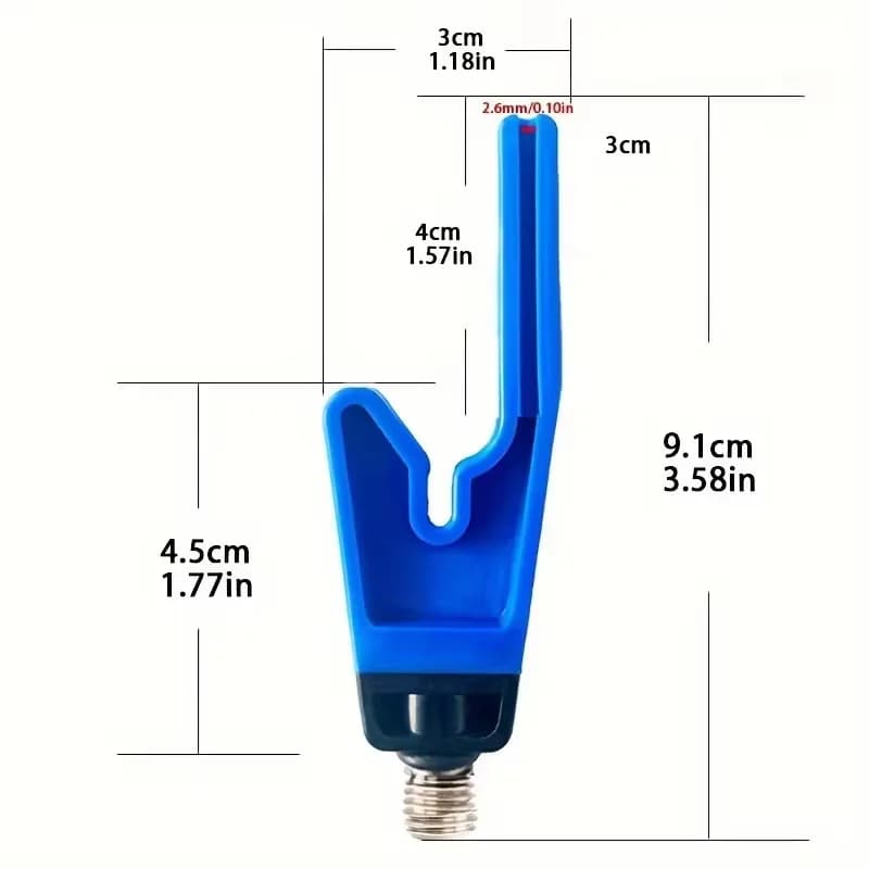 Supporto per Canna da Pesca in PVC di Design Europeo con Funzione Luminosa Notturna per Pesca alla Carpa e Pesca in Mare, Compatibile con Diverse Canne
