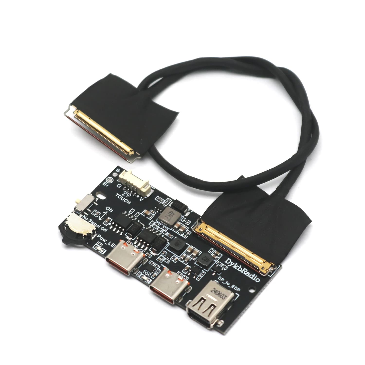 30Pin 40Pin DP a EDP Scheda driver EDP Proiezione del segnale 2K 4K Display LCD portatile Schermo 60hz 1200HZ 1080P monitor per laptop