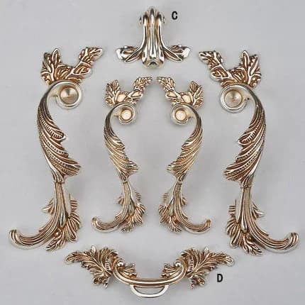 Maniglie per cassetti shabby chic / Maniglie per cassetti in argento antico Maniglie Pomelli Maniglie per porte Manopole per armadietti da cucina uniche Tira mobili