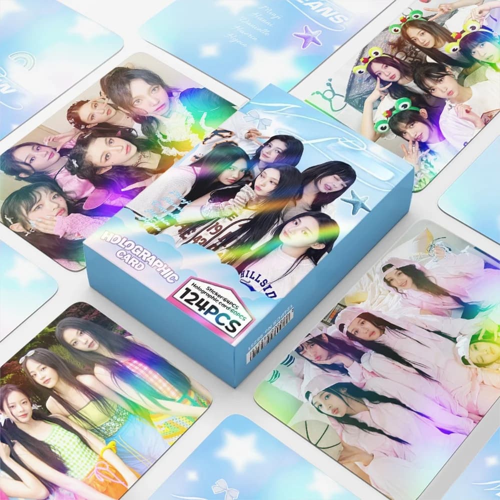 92/124pcs Girls Group Lomo Cards Stickers Set New album Photocards Fans Peripheral album commemorative Collection Card Gifts