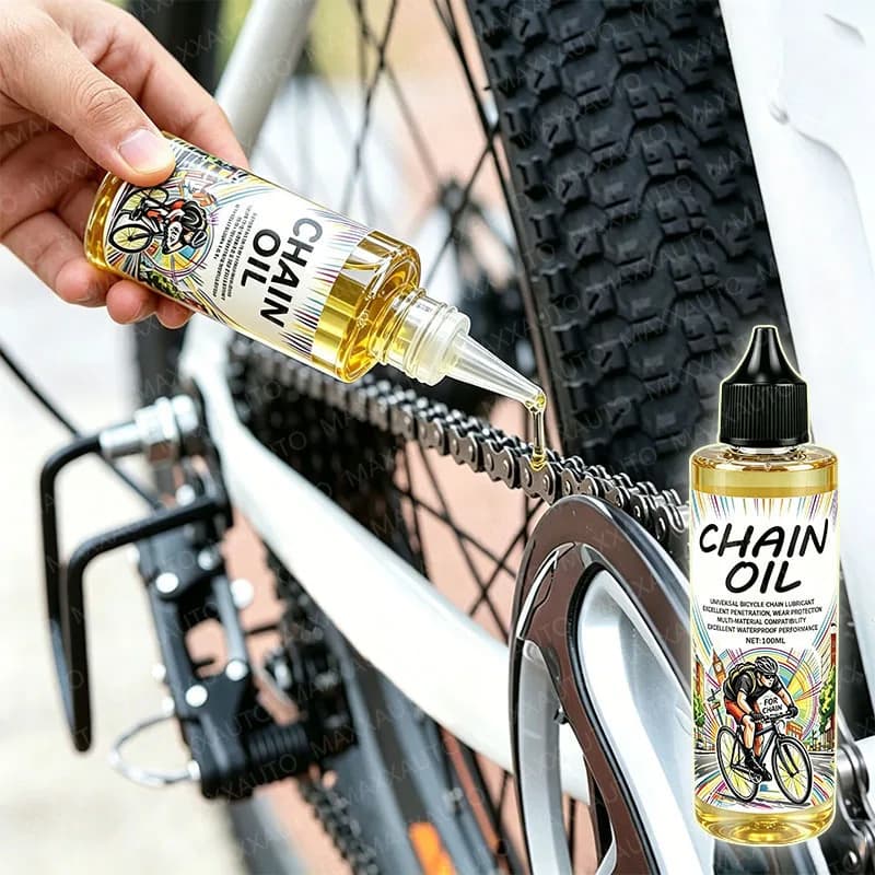 Bicycle Chain Lubricant, Portable Bike Care Tool for Efficient Gear Suitable for Bike, Motorcycles, Door Locks Reduces Noise