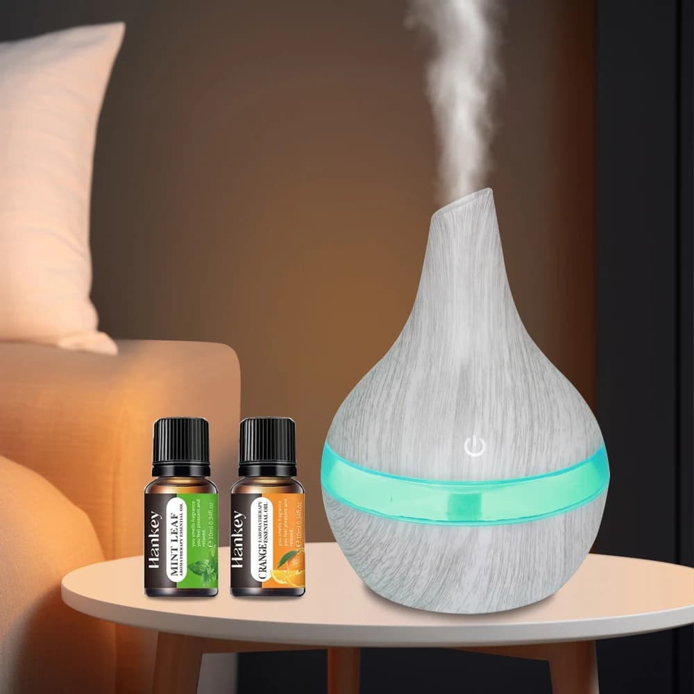 Mini diffusore di oli essenziali umidificatore USB portatile da 300 ml per viaggi, uffici e piccoli spazi