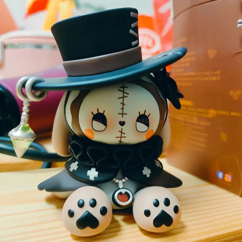 Lucky Emma Secret Forest Blizzard Mountain Villa Series Blind Box Anime Figure Decorazione da Scrivania Regali di Compleanno Kawaii