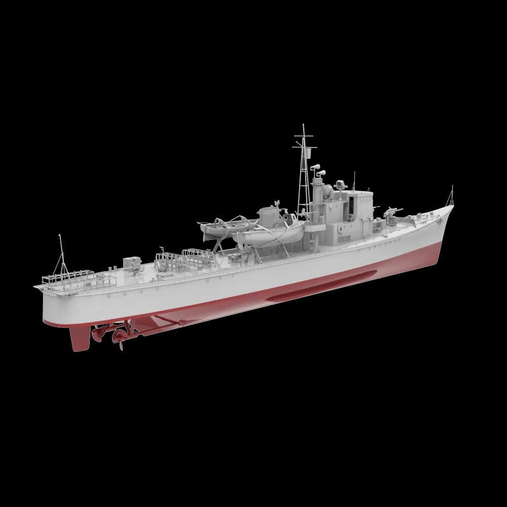 IJN Tipo K-8 No.13 Kusinde Modifica tardiva RHWS013 1/1250 1/350 1/700 1/200 1/144 Kit modello militare Waterline