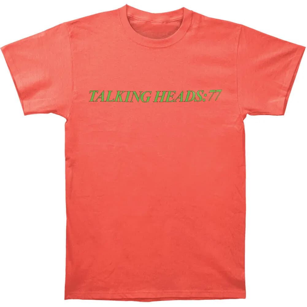 Men'S Talking Heads '77 Vintage T Shirt Xx Large Salmon