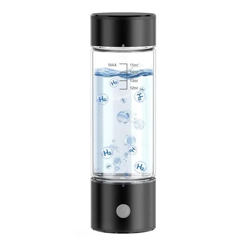 Bottiglia d'Acqua Idrogenata, Generatore Portatile di Acqua Idrogenata 420Ml SPE PEM, Macchina per Acqua Idrogenata