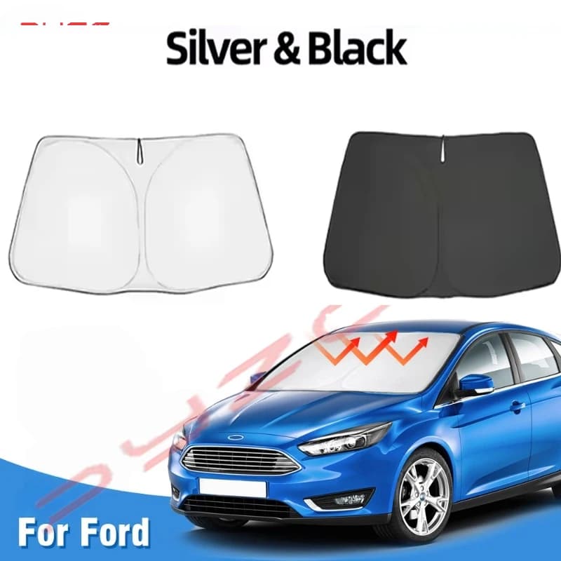 Parasole per Parabrezza Auto per Ford Focus 2012-2018 Hatchback, Accessori, Tendina Pieghevole per Finestrino, Protezione dai Raggi UV
