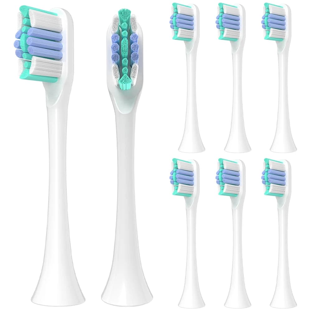 Testine di Ricambio Compatibili con Spazzolini Elettrici Oclean Spark/Flow/X/Z1/X PRO, Ricariche Professionali per Spazzolini