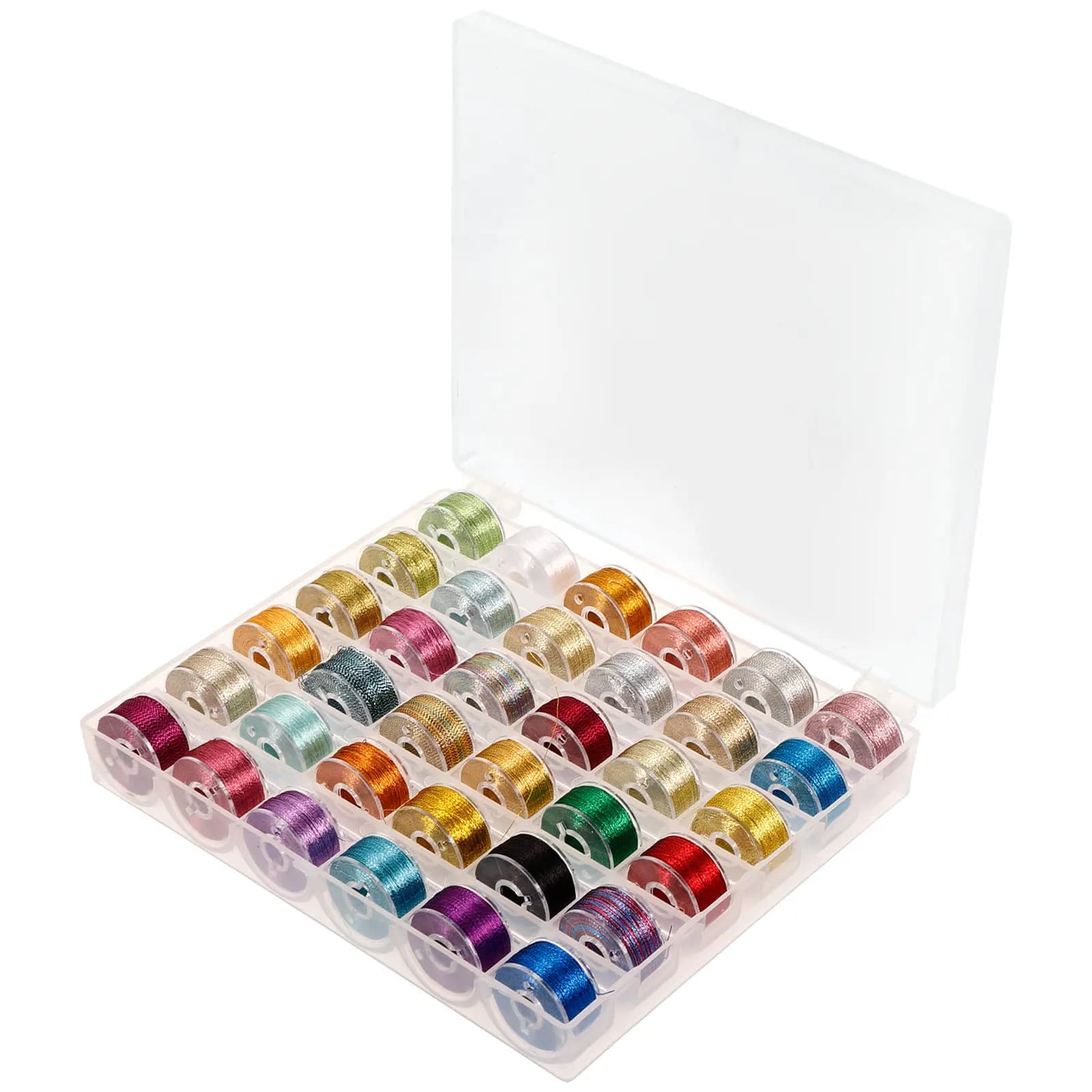 Set di Fili Metallici Oro e Argento per Ricamo, Kit Multicolore Fai-da-Te per Artigianato e Punto Croce