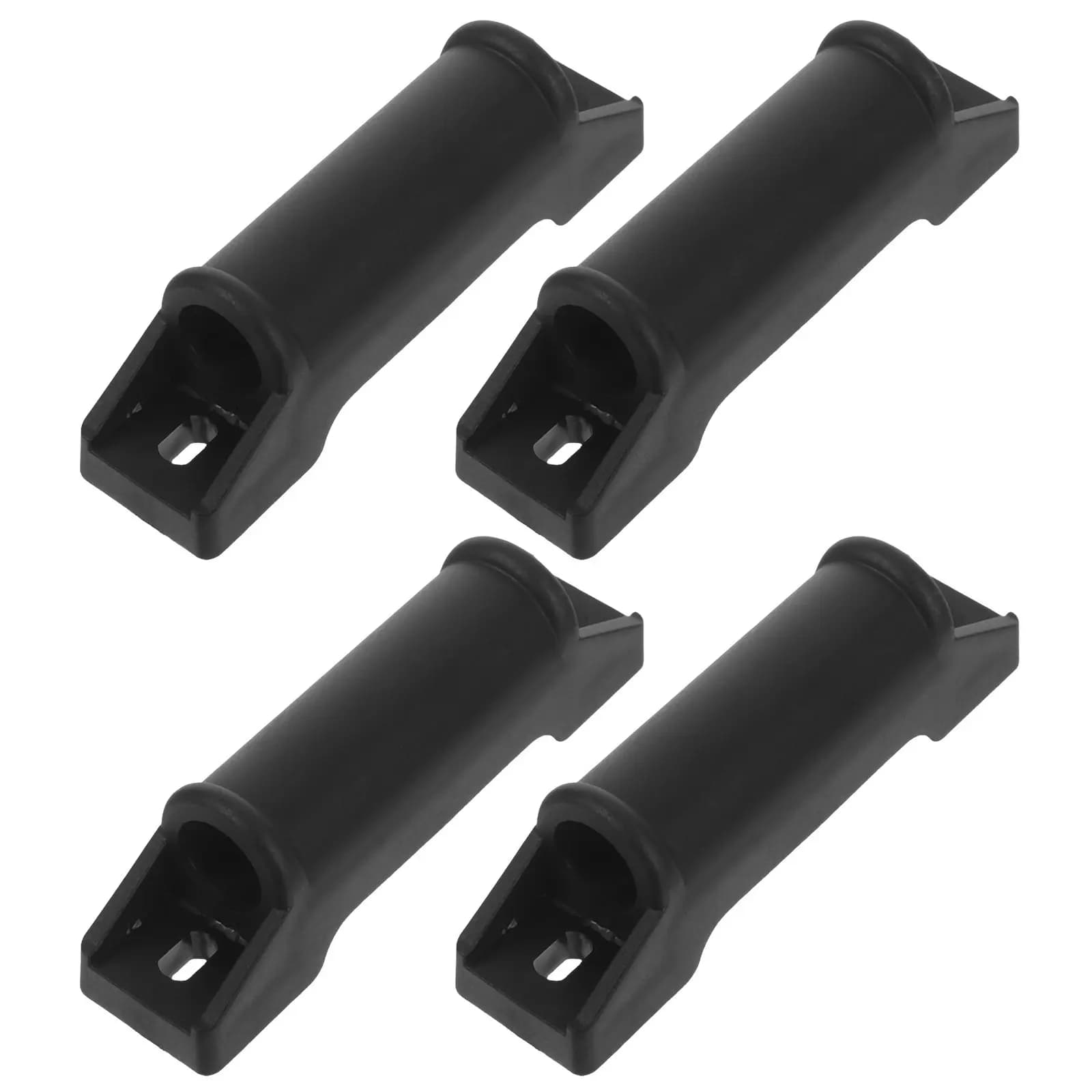 Set di 4 Poggiapiedi Ergonomici per Sedia da Ufficio, Bordi Lisci, Accessori di Ricambio per Sedie da Gaming e Reclinabili