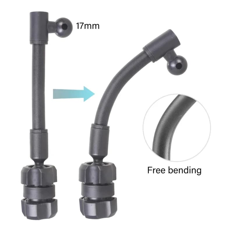 Connettori con testa a a forma L ruotante da 360 mm per estendere supporti per telefoni per auto e supporti per tablet