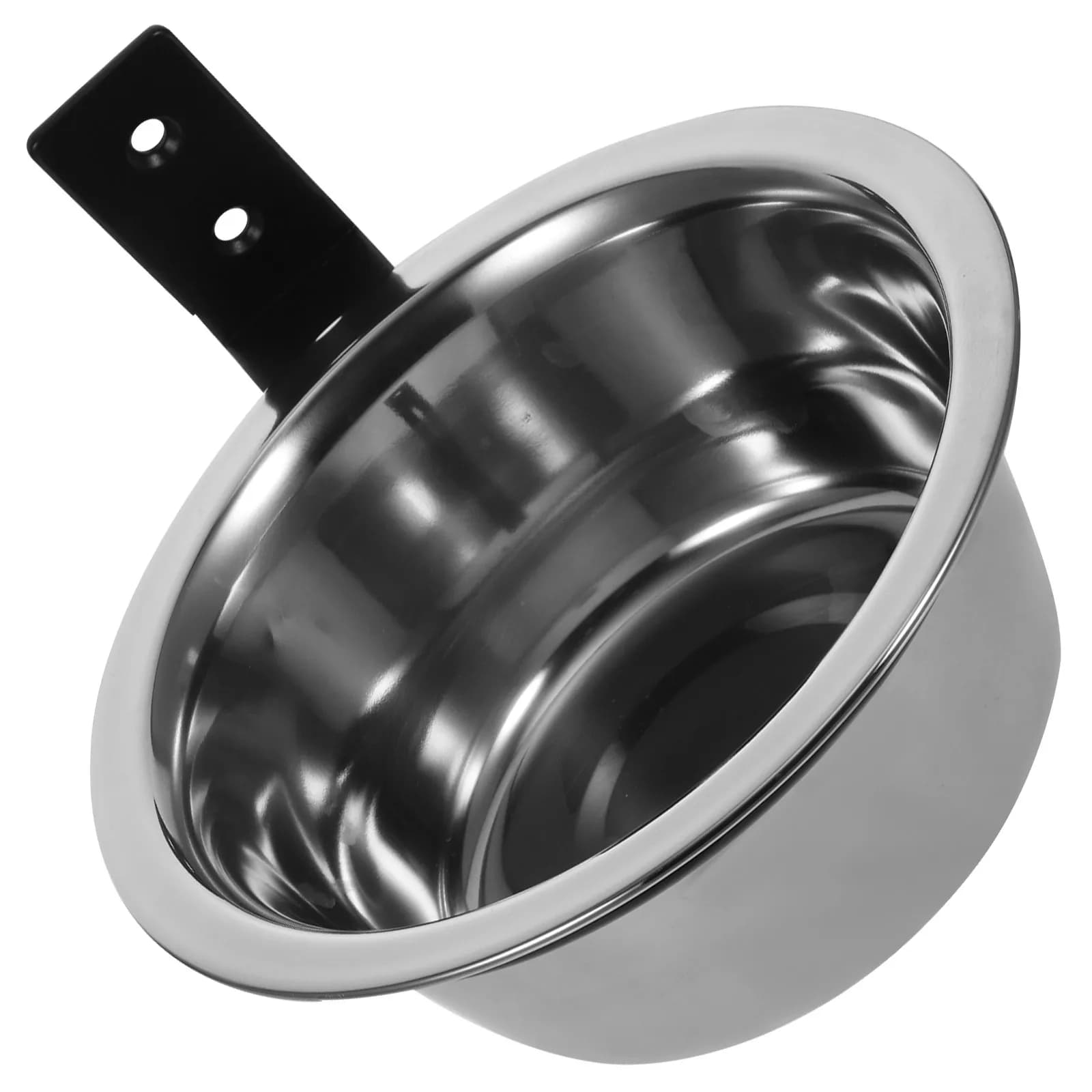 Set di 1 Ciotola Rialzata per Cani, Montata a Parete, in Acciaio Inossidabile, per Cibo e Acqua, per Animali Domestici di Taglia Grande, Ciotole Rialzate per Cani e Gatti