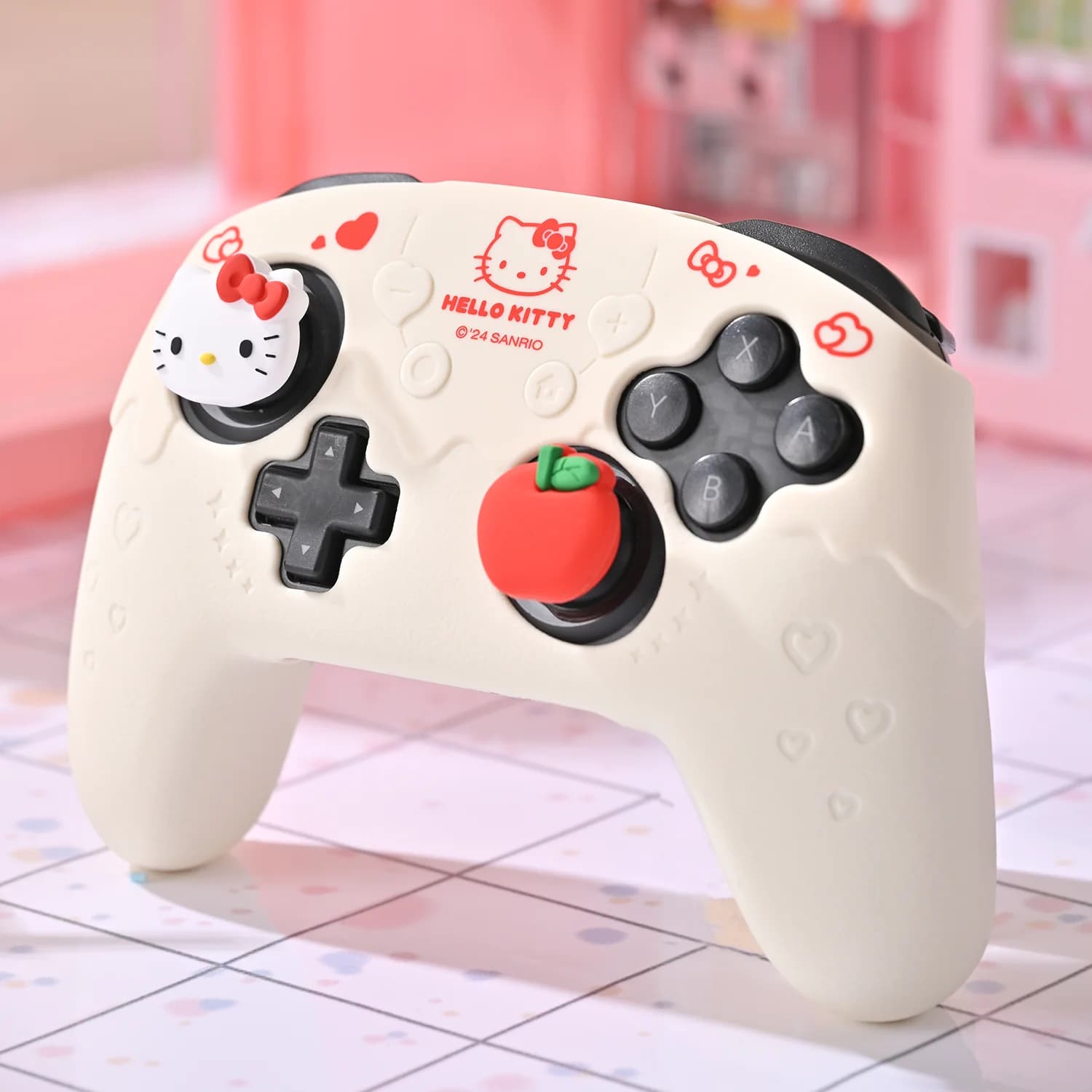Kawaii Sanrio Hello Kitty Game Controller Protective Cover For PS5 NS Pro Xbox Anti Slip Cute Soft Shell Cartoon Lovely 2026 New