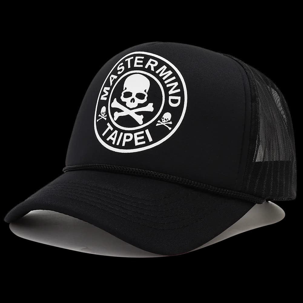 2023 Nuovo cappellino da baseball per cranio hip hop estivo per uomo in rete da pesca a snapback cappello regolabile y2k cappelli da camionista traspirante per donne