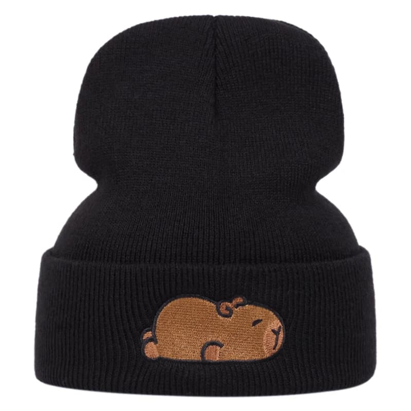 cappello lavorato a maglia, cappello a fagiolo, cappello invernale da esterno ricamato cappello da sci