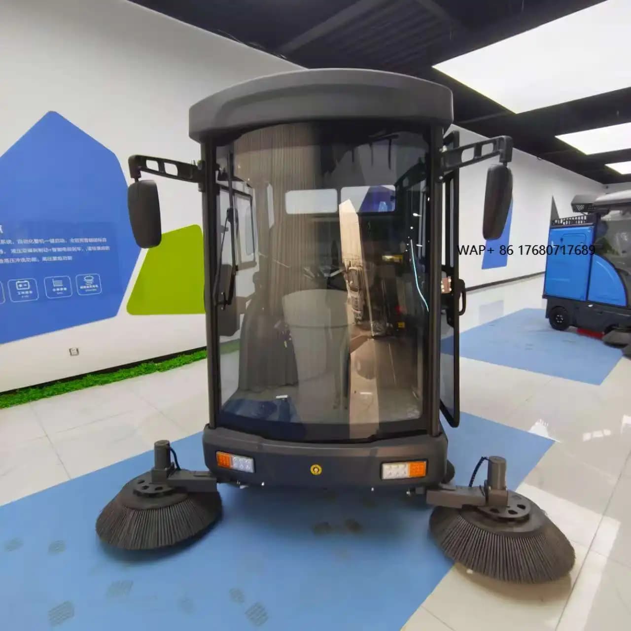 JJZG New Municipal Electric Road Sprinkler with Side Brush and Gear Engine for Mechanical Cleaning