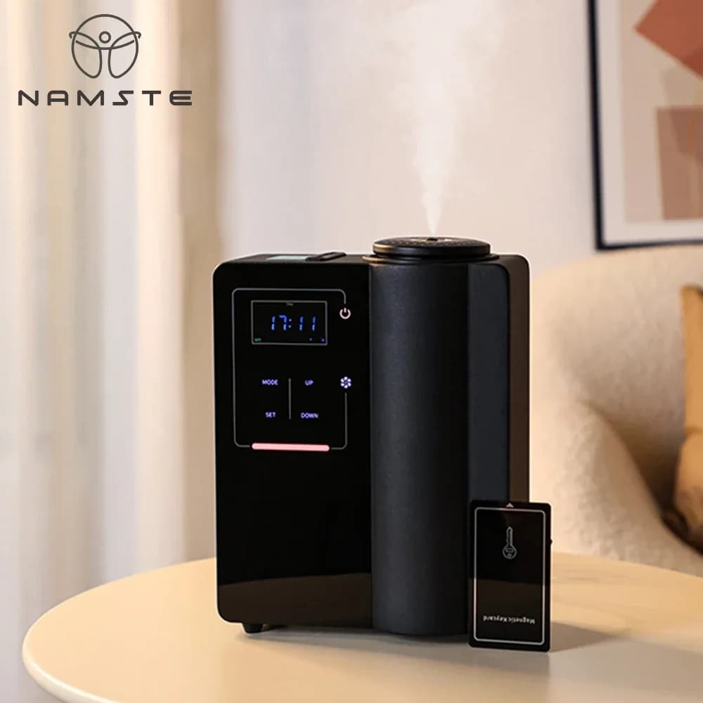 VAT Exemption US Local Aroma Diffuser Home Perfume Scent Machine Fragrance Air Freshener Essential Oil Waterless Flavoring