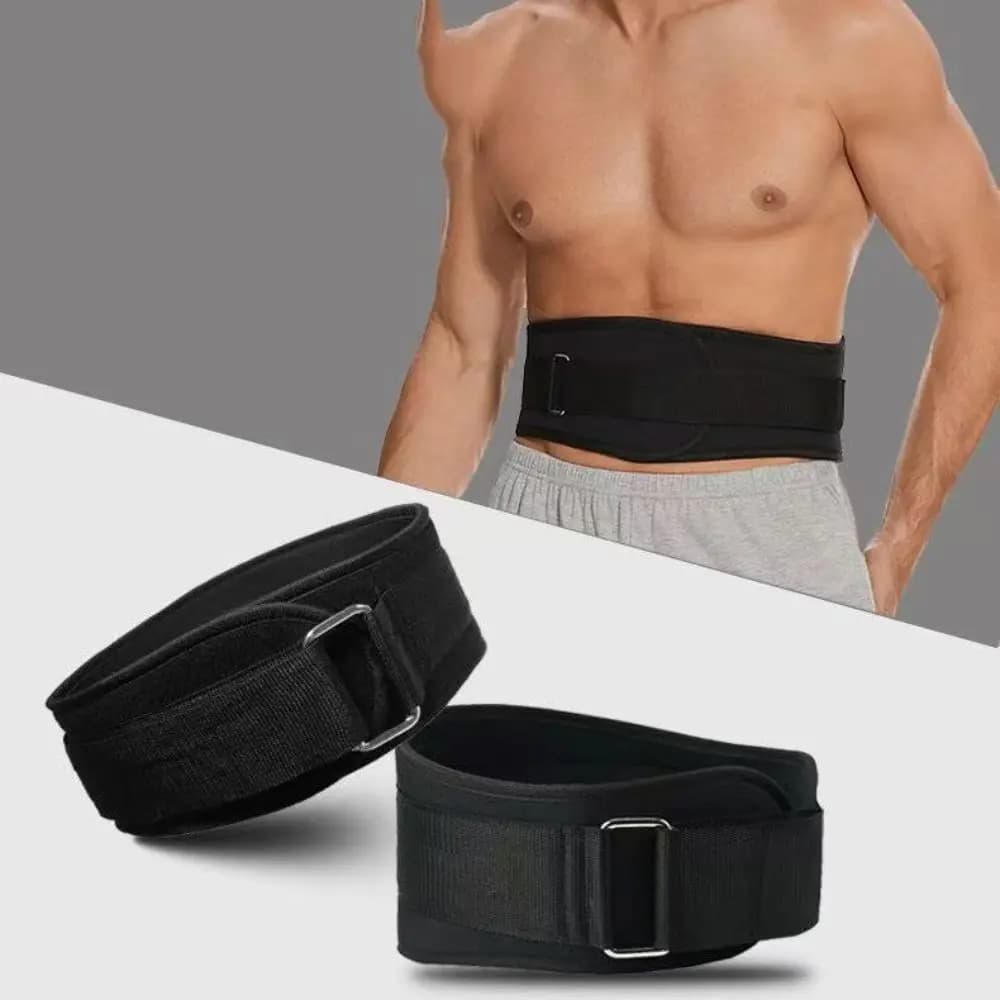 Cintura per sollevamento pesi regolabile Bodybuilding Supporto lombare Sollevamento pesi Supporto per la vita Protezione sicura della cintura per esercizi di stacco