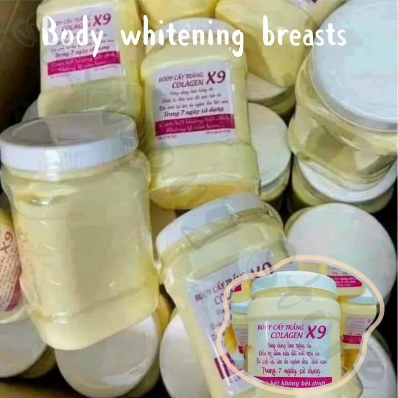 The large capacity collagen body care cream dilutes deep hydration melanin and moisturizes the whole body to improve dry skin