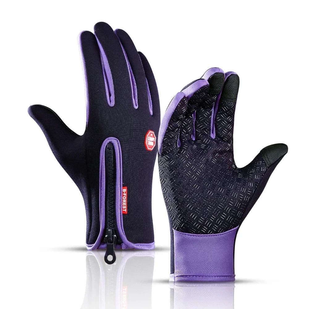 New Winter Gloves Warm Touchscreen Sport Fishing Splash-proof Skiing Army Cycling Snowboard Nonslip Zipper Men's Women Gloves