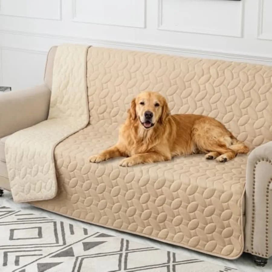 Coperta per Cuccia per Cani, Coprisedile Impermeabile per Divano e Mobili, Nuovo Design