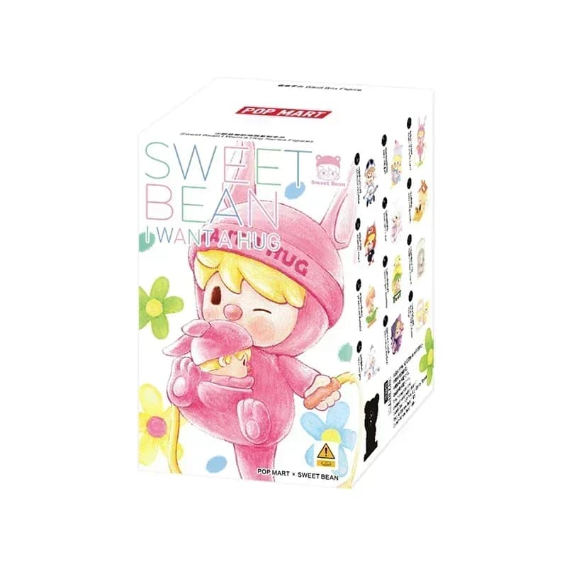POPMART Sweet Bean I Want a Hug Series Blind Box Toys Kawaii Anime Action Figure Caixa Caja Surprise Mystery Box Dolls