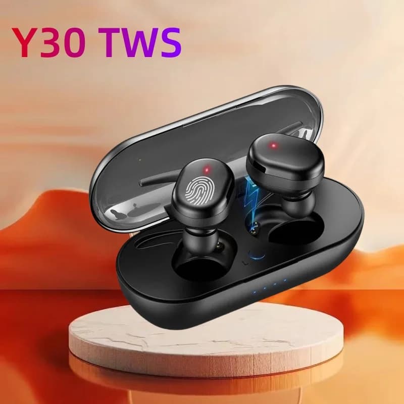 Original Y30 Wireless Headphones Bluetooth TWS in Ear Bluetooth Sports Headphones with stereo microphone for IOS Android