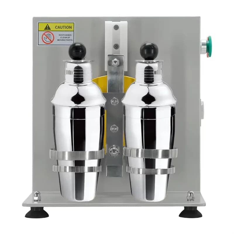 Agitatore elettrico automatico a doppia tazza per succo, caffè, vino, cocktail, tè, bolle, tè, Boba Shaker