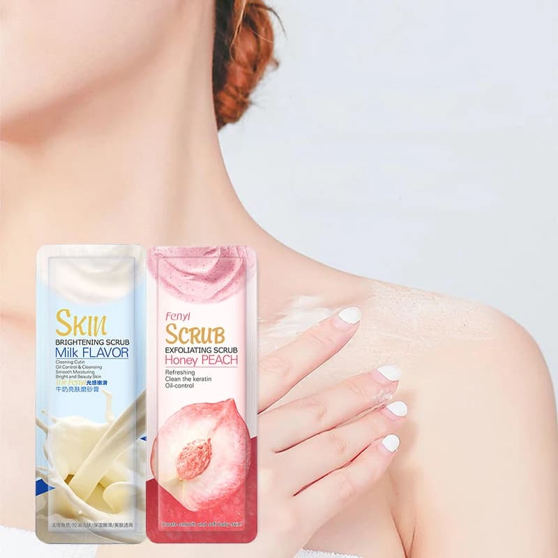30 pcs Fishing Scrub Exfoliating Cream Remove Chicken Skin Softening Cutin Anti-Aging Cleaning of the Poor Whitening Maintaining Clear Body Care