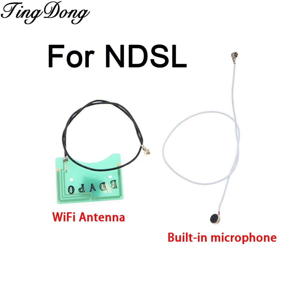 1-5 pezzi di ricambio per cavo antenna Wi-Fi + microfono integrato per console di gioco NDSL DS Lite, parte di ricambio