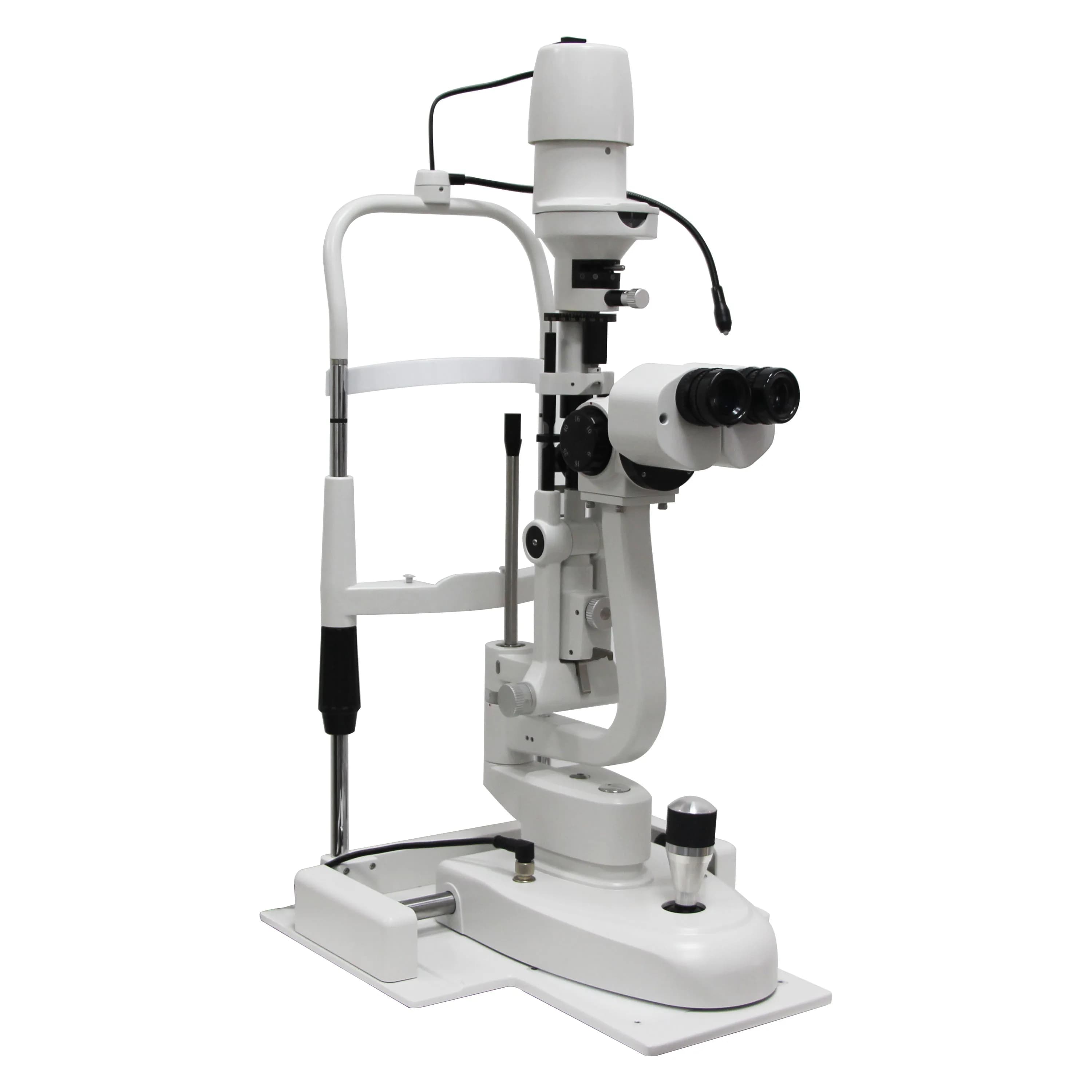 FLS-5 Microscopio per optometria con lampada a fessura per oftalmologia con ingrandimenti a 5 fasi con biomicroscopio ottico con illuminazione a LED