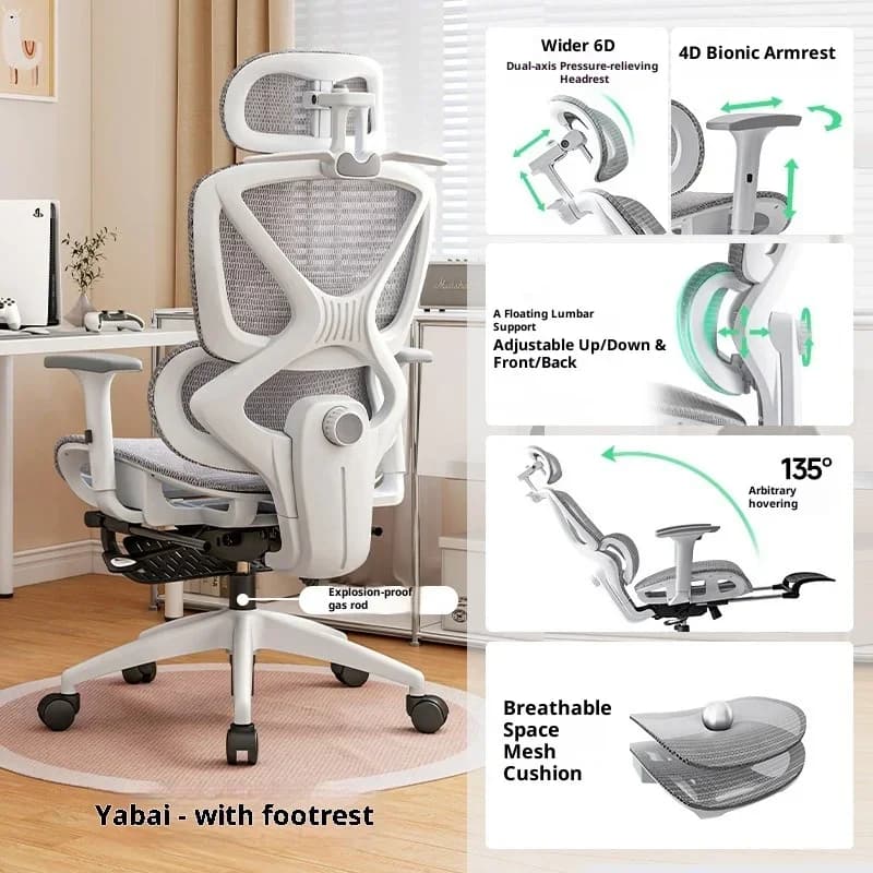 Sedia Lazy Boy su ruote Poggiapiedi da scrivania Compresse Poltrone Sedia da ufficio direzionale con massaggio Sedie Homcom senza peso da gioco