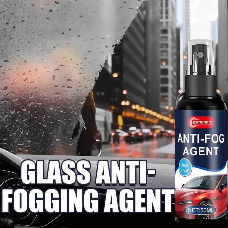 Multi-functional anti-fog agent. Suitable for car glass, swimming goggles, helmets, ski goggles, fashion glasses, and daily use.