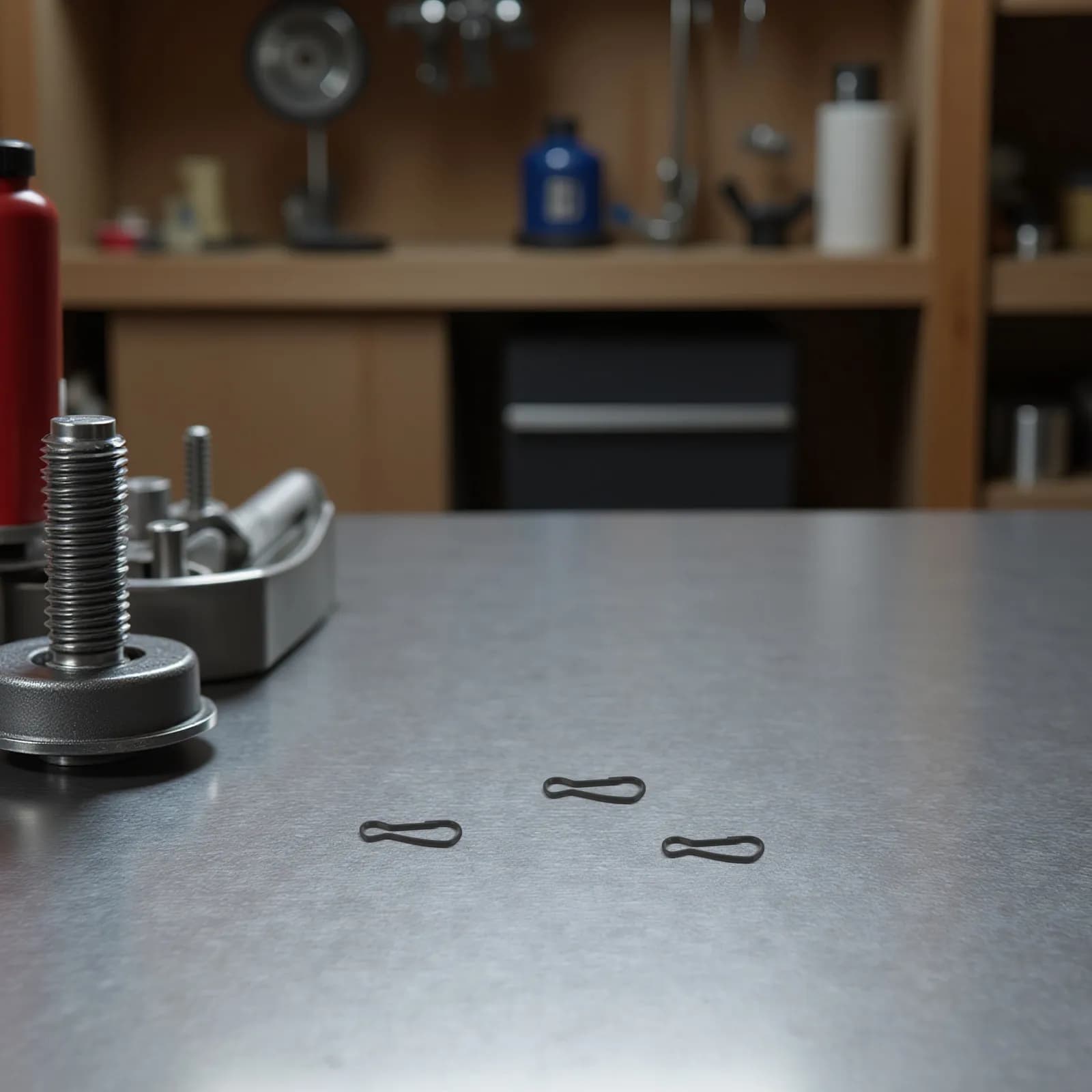 100 Pezzi Ganci a Scatto in Metallo, Clip a Molla per Tende, Tendaggi e Tende da Finestra, Accessori Universali per Tende