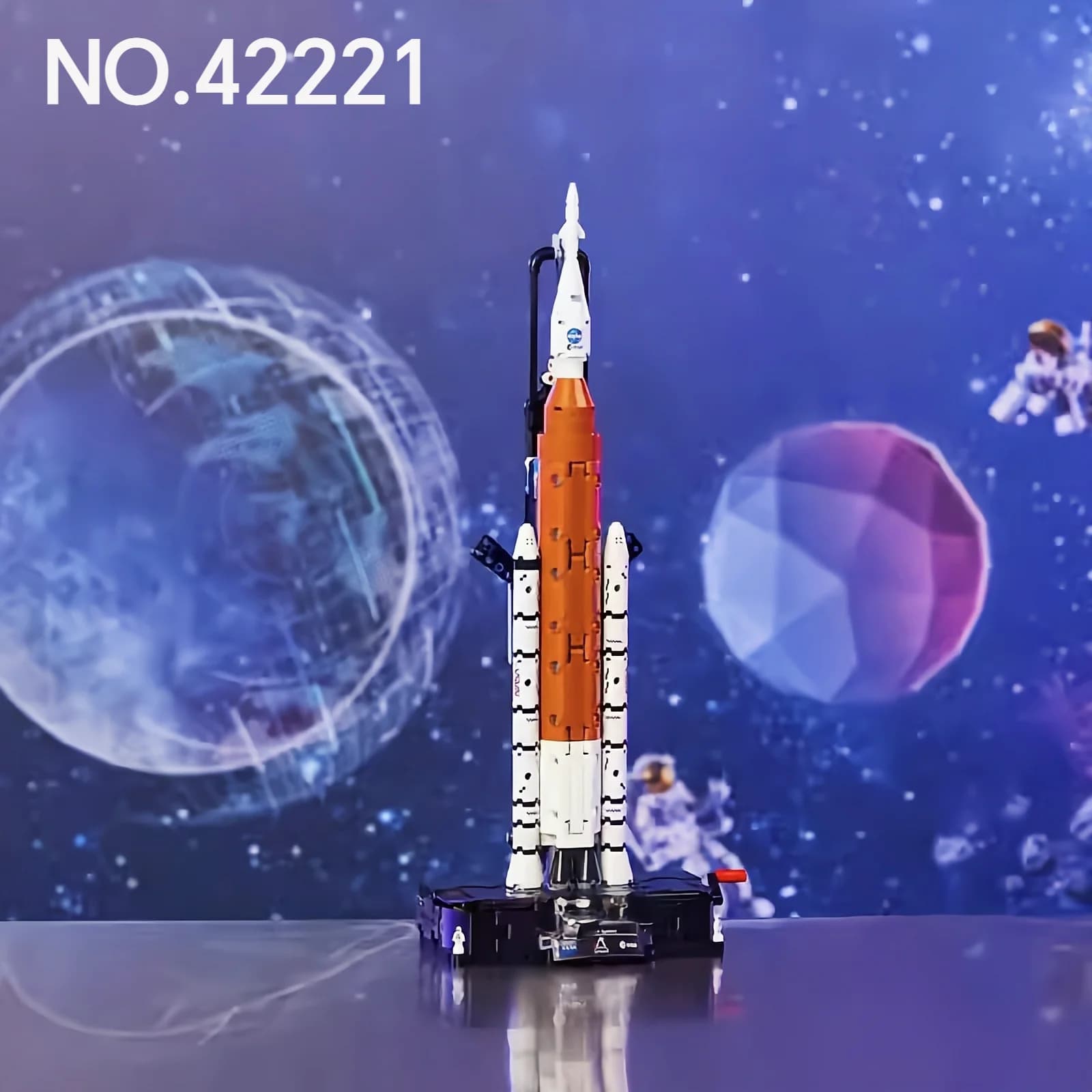 Nuovo 2026 - 632 Pezzi Disponibili - Sistema di Lancio Spaziale Artemis Creativo STEM - Razzo 42221 - Modellino Puzzle da Costruire - Giocattoli - Regali di Compleanno