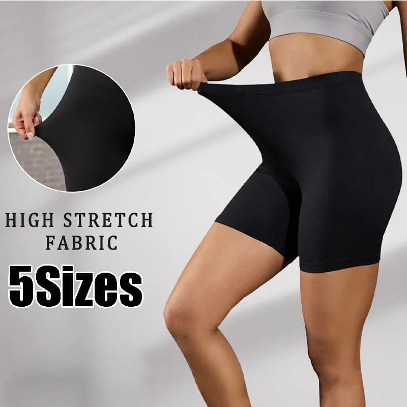 Pantaloncini da ciclismo da donna elasticizzati da 6 pollici, morbidi e non trasparenti, per allenamento, yoga, palestra, sollevamento glutei e controllo pancia, ad alte prestazioni